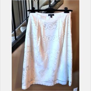 J crew White skirt
